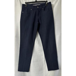 D. Exterior Womens Designer  Navy Blue Stretch Jeans Denim Size Small Italy EUC
